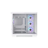 Thermaltake View 380 TG ARGB Mid Tower ATX PC Case Snow 3