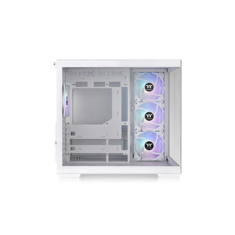 Thermaltake View 380 TG ARGB Mid Tower ATX PC Case Snow 3
