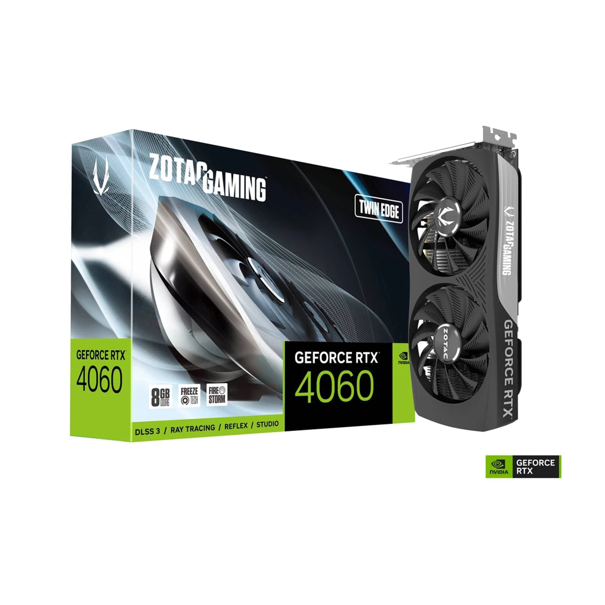 ZOTAC GeForce RTX 4060 Twin Edge 8GB Graphics Card